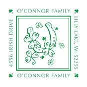 Luck of the Irish Address Stamp CS-10062
