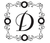 Custom Square Monogram Stamp - CS-70014