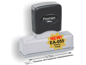 EA-055 Premier Pre-Inked Stamp