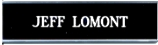 2in x 8in Engraved Plastic Nameplate