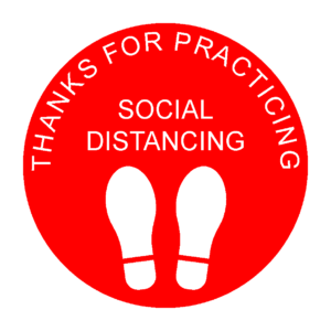 CN-27013 Covid-19 Floor Decal