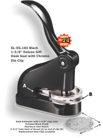 EG Deluxe Gift Embosser w/ High Gloss Black Finish (Design Preview)