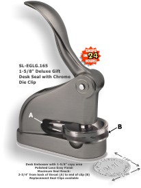 EG Deluxe Gift Embosser w/ Lava Gray Finish (Design Preview)