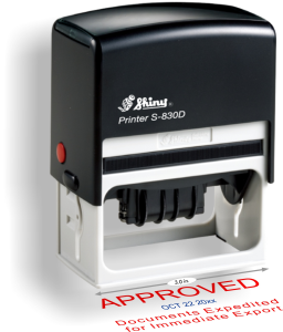 S-830D Self-Inking Dater