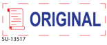 "Original" 2 Color Pre-inked Stamp