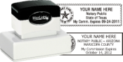 MaxLight Preinked XL-185NS Notary Stamp