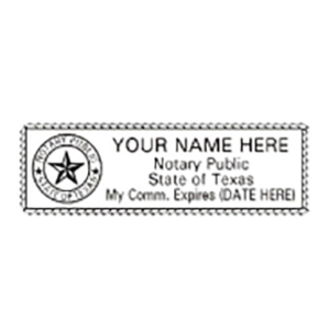 PSI 1854 Notary Stamp