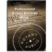 Professional Notary Records Book™