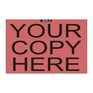 Rubber Hand Stamp w/Logo - 4in.x6in. Max Copy Area