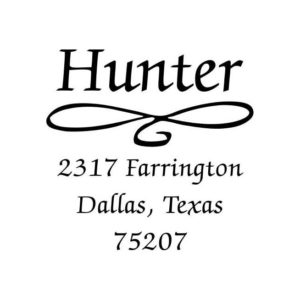 Swirl SH-542 Self-Inking Stamp (2)