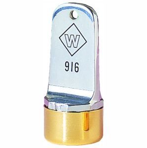 WS-916 Brass Cap Inspection Stamp